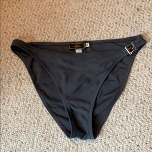 Gray Fendi bikini bottoms